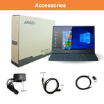 15.6" Portable Monitor, 1080P Full HD Type-C HDMI & Stereo Speakers for Switch, Phone, PS4, Xbox, Case & Screen Protector Included