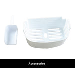 Stainless Steel Portable Ice Maker Compact Countertop with Panoramic View Window, Ice Cube Machine, Bullet Cubes in S/L Size 26 lb/24H for Home Office Party, Boat RV