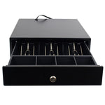 12" Automatic POS Cash Drawer Compact Portable Cash Register Till Draw Box