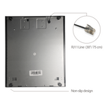 14" POS Cash Drawer with Stainless Steel Front Cash Register Till Draw Box