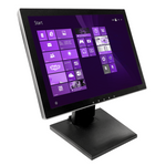 15" Pro Series Capacitive LED Backlit Multi-Touch Monitor, True Flat Seamless Design Touchscreen, Great for Office, POS, Retail, Restaurant, Bar, Gym, Warehouse, NO Driver Required (15 Inch)