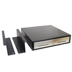 18-Inch Cash Drawer with Mounting Bracket and Cash Register