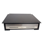 18-Inch Cash Drawer with Mounting Bracket and Cash Register
