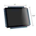 17 Inch Open Frame Design Touch Screen Monitor Display with VESA & Rear Mounting Bracket for Kiosk Industrial Automation POS Retail Self-Service