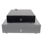 12" Automatic POS Cash Drawer Compact Portable Cash Register Till Draw Box
