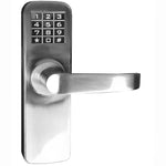 Digital Electronic Backlit Keypad Door Lock with Backup Keys, Keyless Entry by Password Code Combination