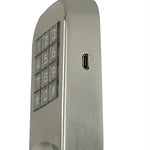 Digital Electronic Backlit Keypad Door Lock with Backup Keys, Keyless Entry by Password Code Combination