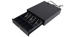12" Automatic POS Cash Drawer Compact Portable Cash Register Till Draw Box