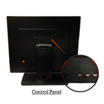 19 Inch Pro Capacitive LED Backlit Multi-Touch HDMI Monitor, 4:3 Display 1280 x 1024, True Flat Seamless Design Touchscreen, Great for Office, POS, Retail, Restaurant, Bar, Gym, Warehouse