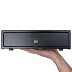 12" Automatic POS Cash Drawer Compact Portable Cash Register Till Draw Box