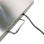 Extra Large Platform 22" x 18" Stainless Steel 400lb Heavy Duty Digital Postal Shipping Scale, Powered by Batteries or AC Adapter