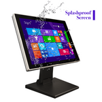 15" Pro Series Capacitive LED Backlit Multi-Touch Monitor, True Flat Seamless Design Touchscreen, Great for Office, POS, Retail, Restaurant, Bar, Gym, Warehouse, NO Driver Required (15 Inch)