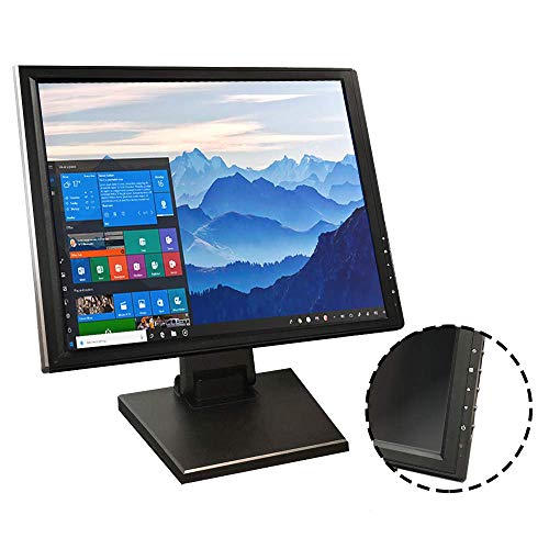 17-inch HDMI Resistive Touch Screen POS LED Monitor with VGA and HDMI Port and Cable, for Office, Retail, Restaurant, Bar, Gym, Warehouse