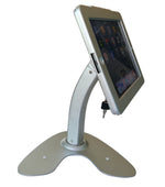 iPad 2/3/4 air Desktop Rotation Base Anti-Theft POS Stand Holder Enclosure with Lock & Key for Retail Kiosk…