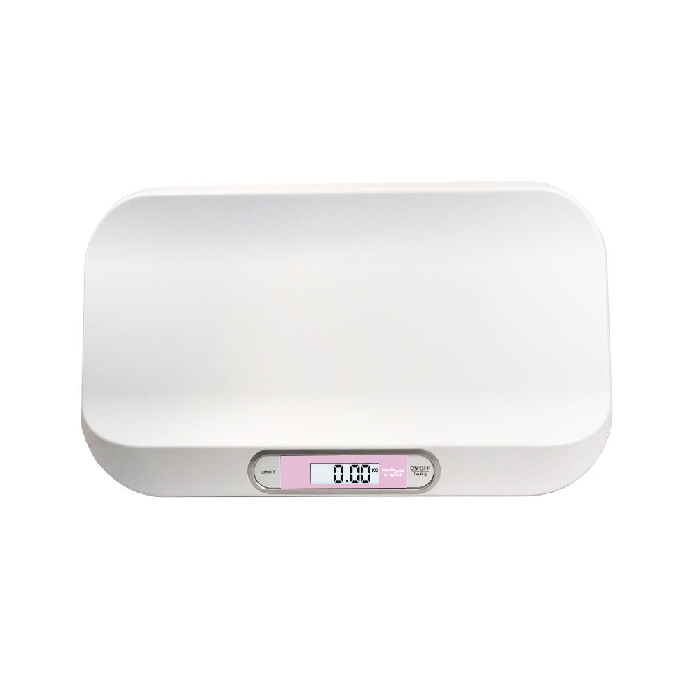 Digital Portable Baby Scale 44 lb x 0.22lb weight weigh Pediatric Infant  Toddler (Pink)