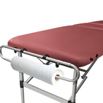 3-Section Aluminum 84 Inch Portable Massage Table Facial SPA Bed Tattoo with Carry Case, Face Cradle and Arm Rests, Home Therapist (Red))