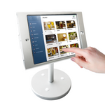 iPad Mini POS Kiosk Stand Enclosure w/Security Lock & Key Desktop Anti Theft…